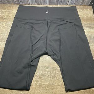 Black LuluLemon Leggings Size 14
